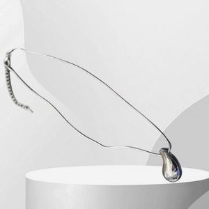 Droplet Shaped Necklace